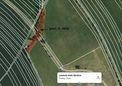 Dražby specifického pozemku 6 562 m2, cena 500000 CZK / objekt, nabízí 