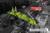 Prodej pozemku k bydlení, 1541 m2, Ostrava, ul. Turgeněvova, cena 2099000 CZK / objekt, nabízí