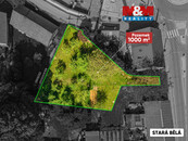 Prodej pozemku k bydlení, 1000 m2, Ostrava - Stará Bělá, cena 4600000 CZK / objekt, nabízí 