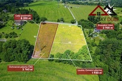 Pozemek 8.390 m2 s možností výstavby RD, výhled na Beskydy, Český Těšín, část Mistřovice, cena 4700000 CZK / objekt, nabízí